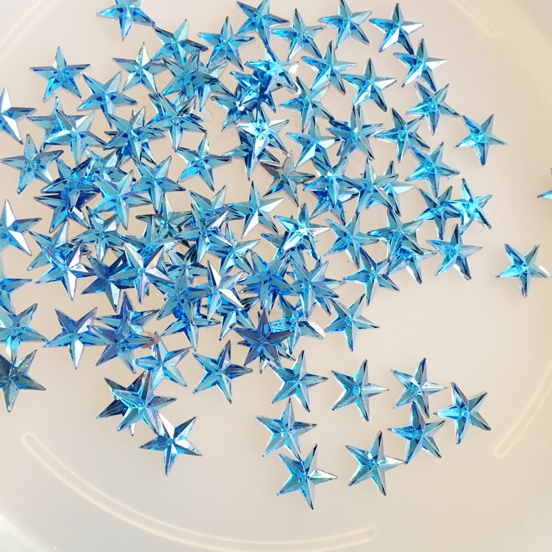 Hotfix Rhinestone Sheet - 400pcs 10mm Crystal Star Shape Decoration