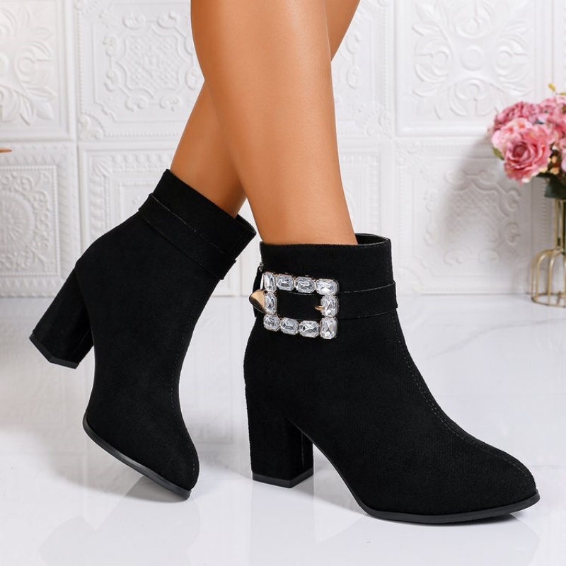 Crystal Mesh Fabric - *Fashionable/hot Selling Sexy Rhinestone Midsole Boots