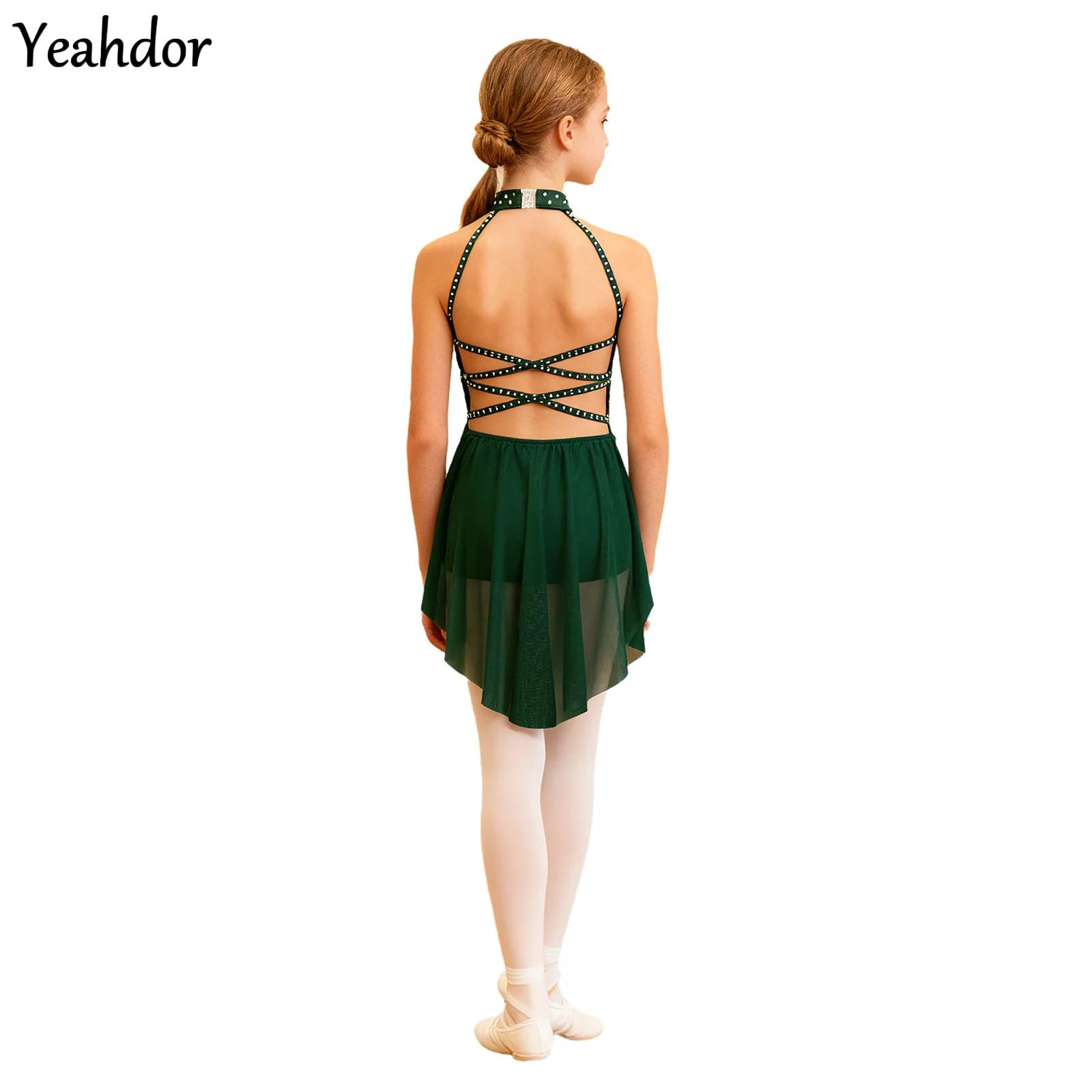 Rhinestone Banding Trim - Girls Lyrical Dance Dress Rhinestones Gymnastics