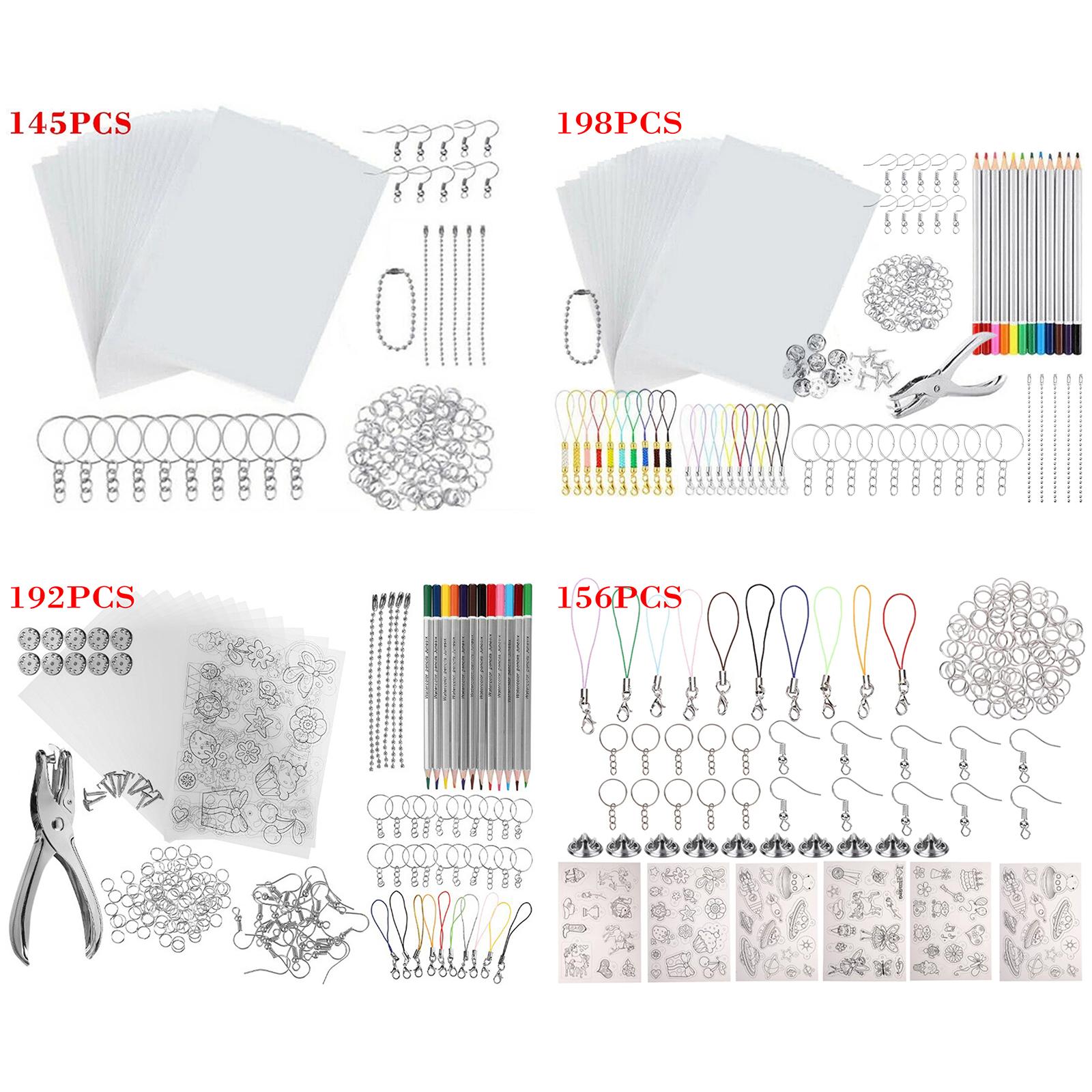 Craft Embellishments - Heat Shrink Plastic Set Film for