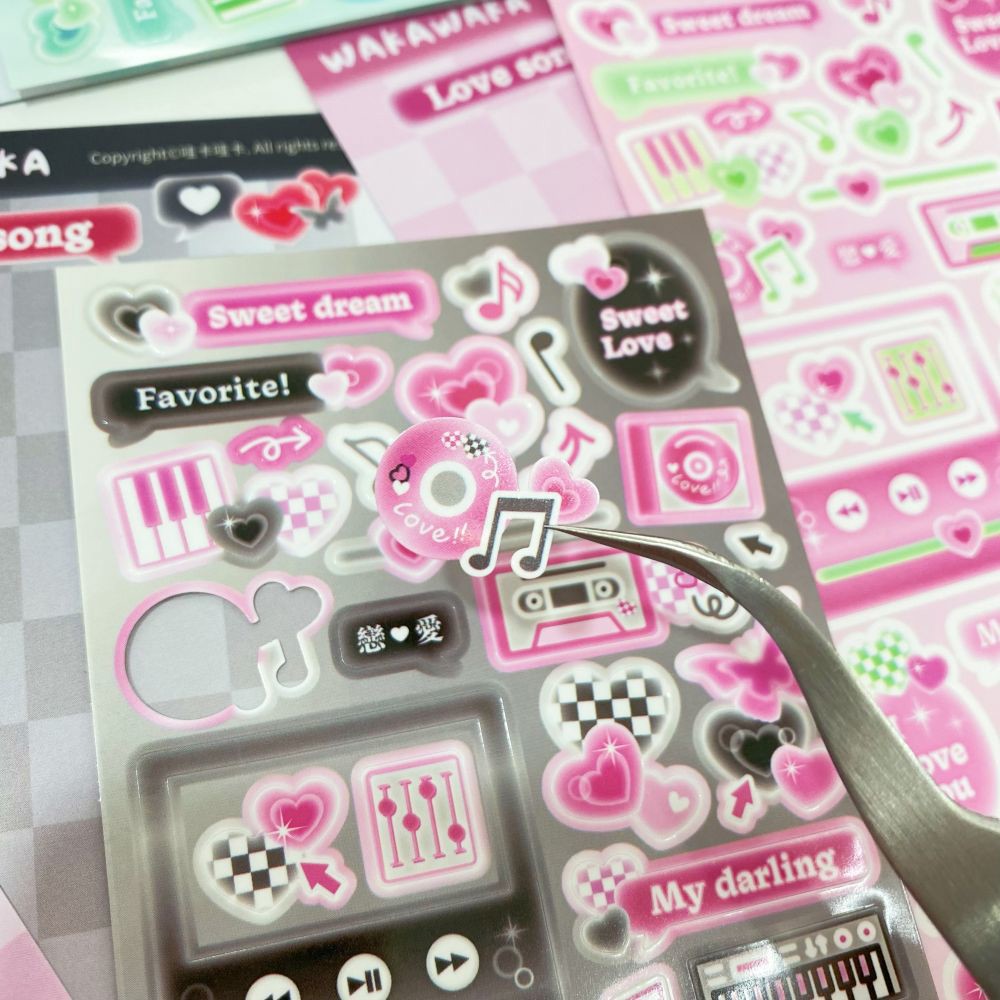 SCRAPBOOK Music Decorative STI - Glitter Vinyl Roll 评论和价格
