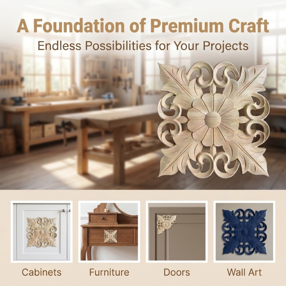Home Embellishment Wood Wood C - Craft Embellishments 评论和价格