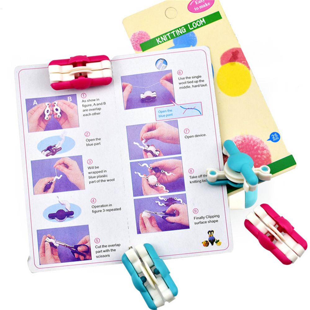 2pcs/lot Fashion Needle Craft  - Pom Pom Maker Tool 评论和价格