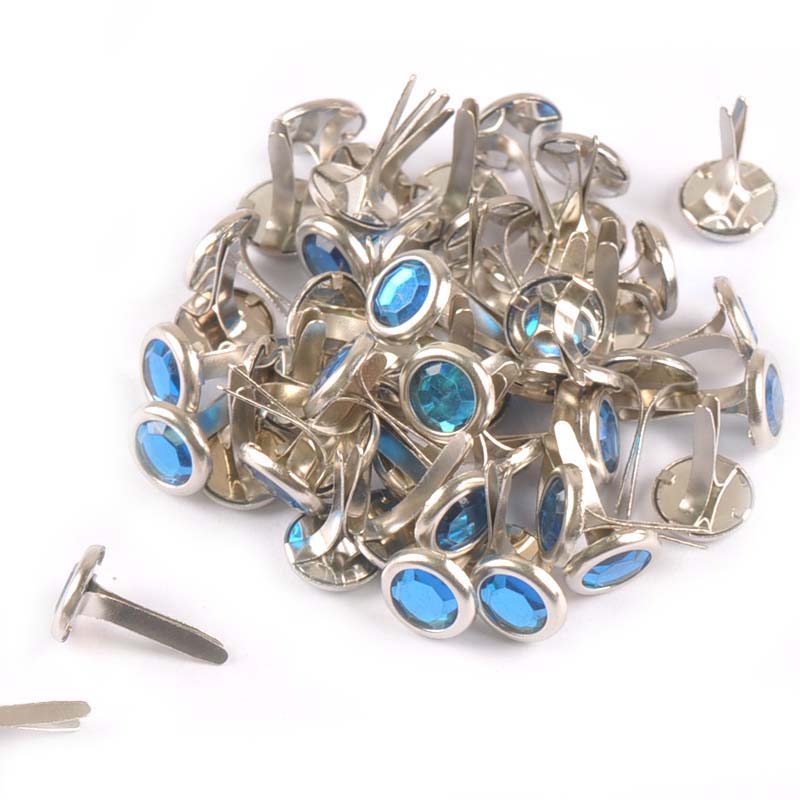 50pcs 8.5X15mm Mix Rhinestone  - Embellishments For Scrapbooking 评论和价格