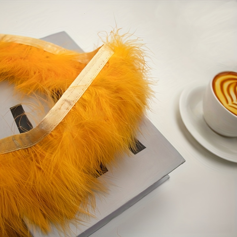 Fluffy Turkey Feathers Trim Fr - Feather Trim Marabou 评论和价格