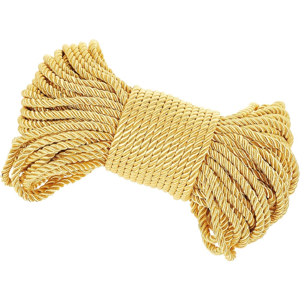 6mm Gold Cord 27 Yards Twisted - Cord Trim Twisted 评论和价格