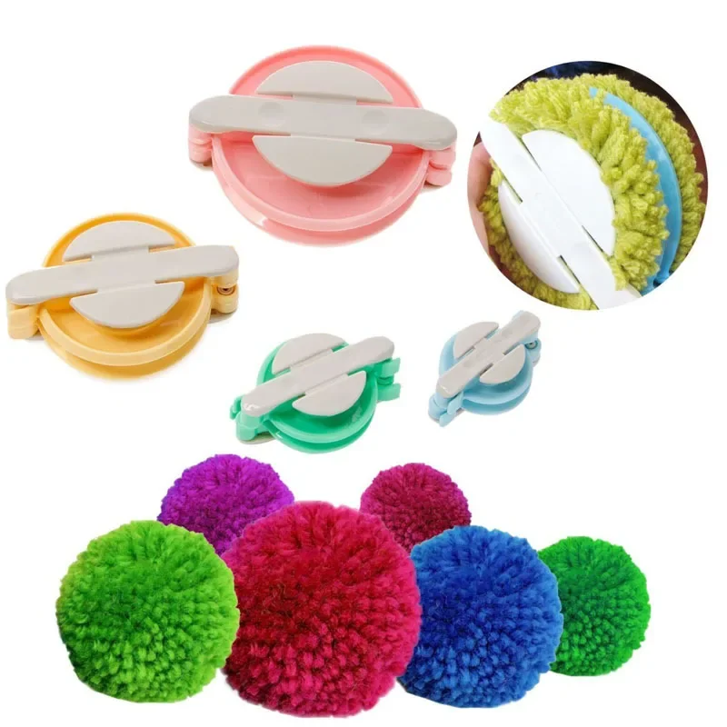 4 Sizes Wool Ball Maker Knitte - Pom Pom Maker Tool 评论和价格