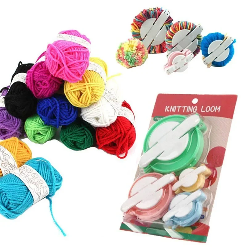 4 Sizes Wool Ball Maker Knitte - Pom Pom Maker Tool 评论和价格