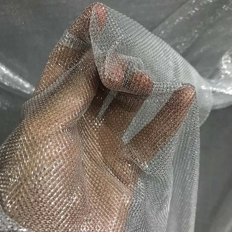 Mesh Elastic Fabric Shiny Ligh - Crystal Mesh Fabric 评论和价格
