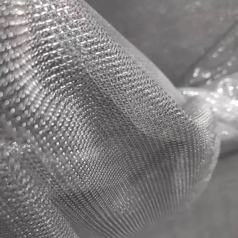 Mesh Elastic Fabric Shiny Ligh - Crystal Mesh Fabric 评论和价格