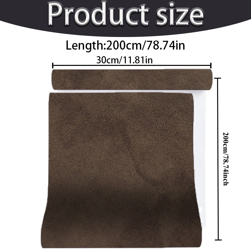 30x200cm Self Adhesive Suede F - Velvet Ribbon Roll 评论和价格