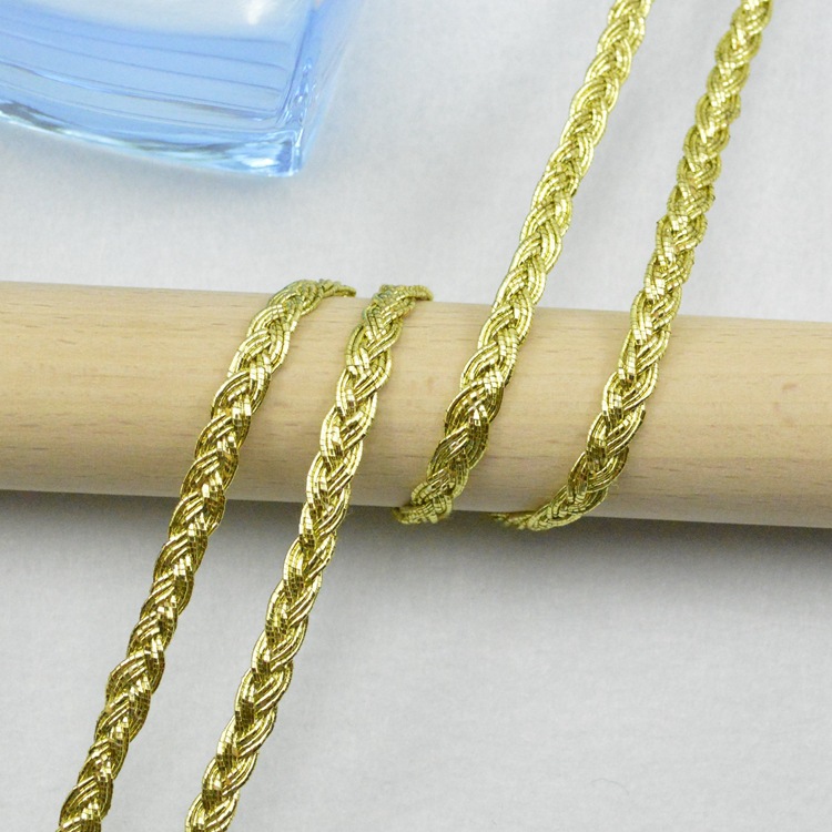 5m/16.4ft each Pack Metallic G - Cord Trim Twisted 评论和价格