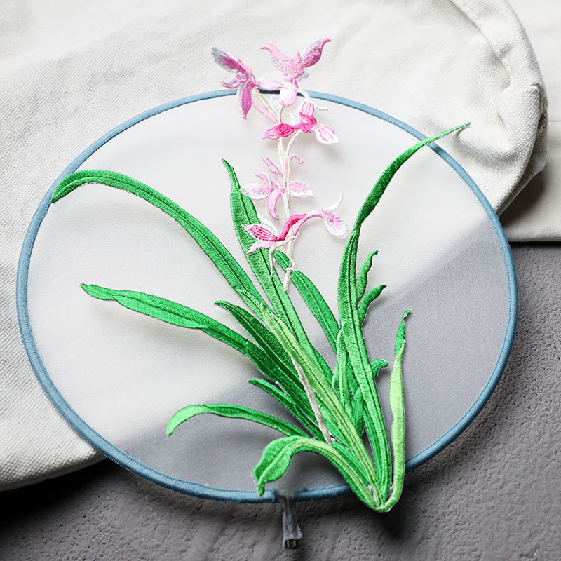 1 Piece Iron on Patch Embroide - Applique Patch Flower 评论和价格