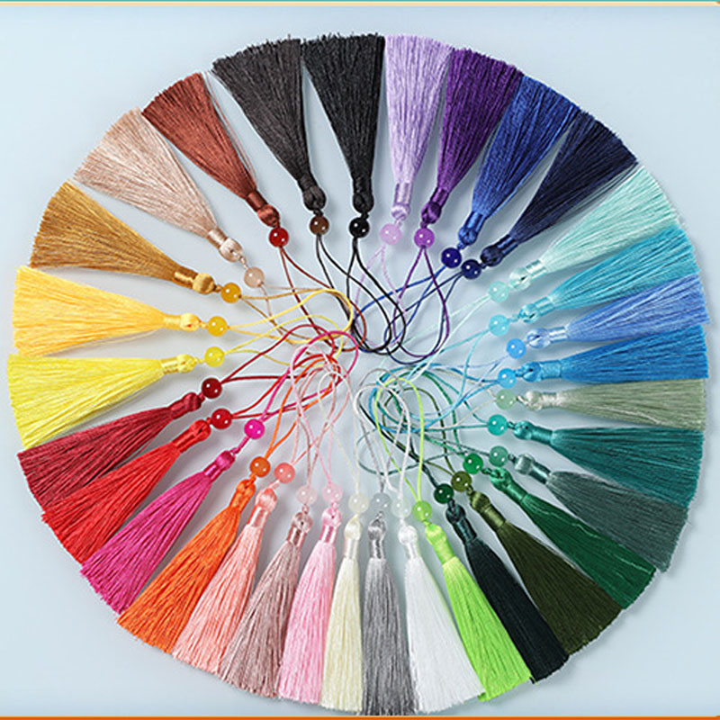 5-100Pcs Bookmark Beaded Tasse - Beaded Trim Fringe 评论和价格