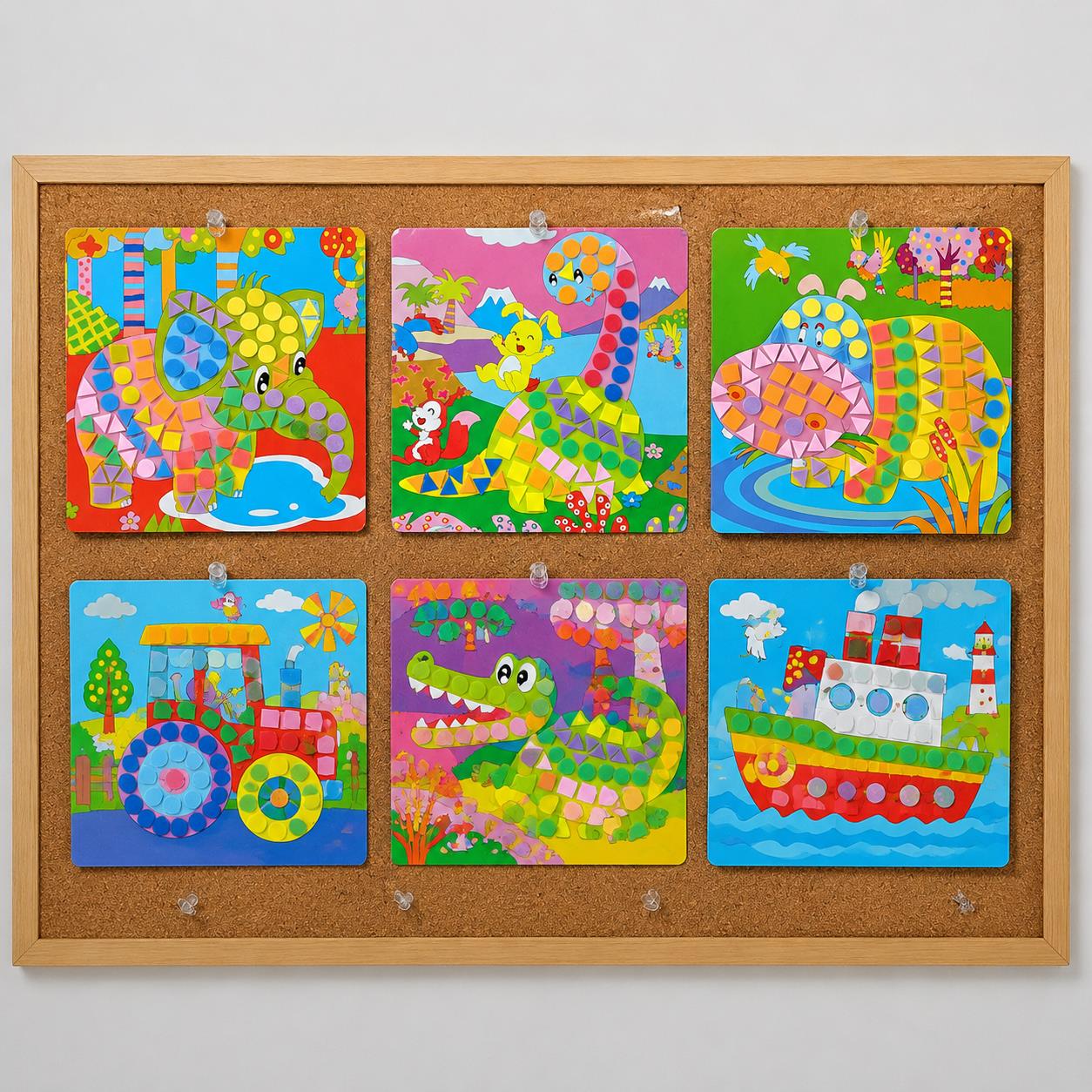 Bulk 3D Foam Mosaic Sheets – C - Embellishments For Scrapbooking 评论和价格