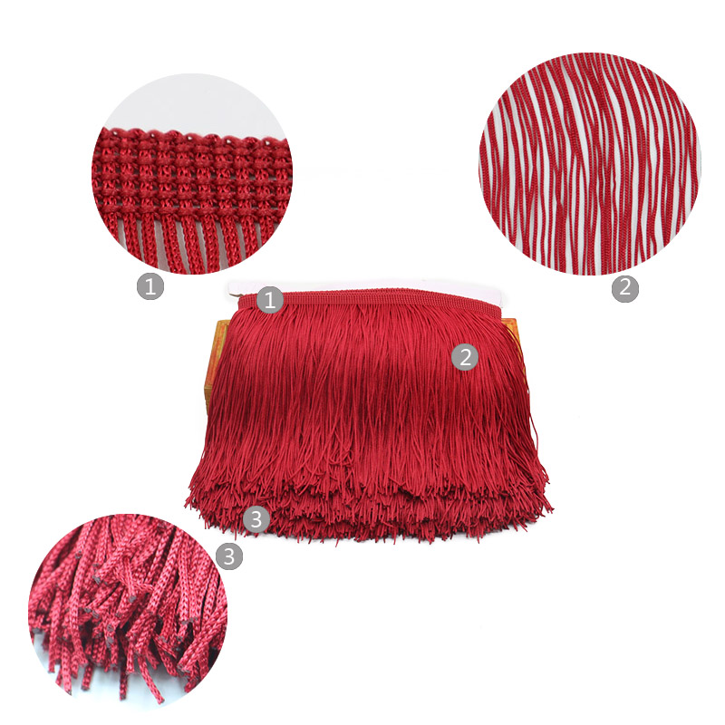 9/15/20/30cm Long Tassel Fring - Fringe Ribbon Sewing 评论和价格