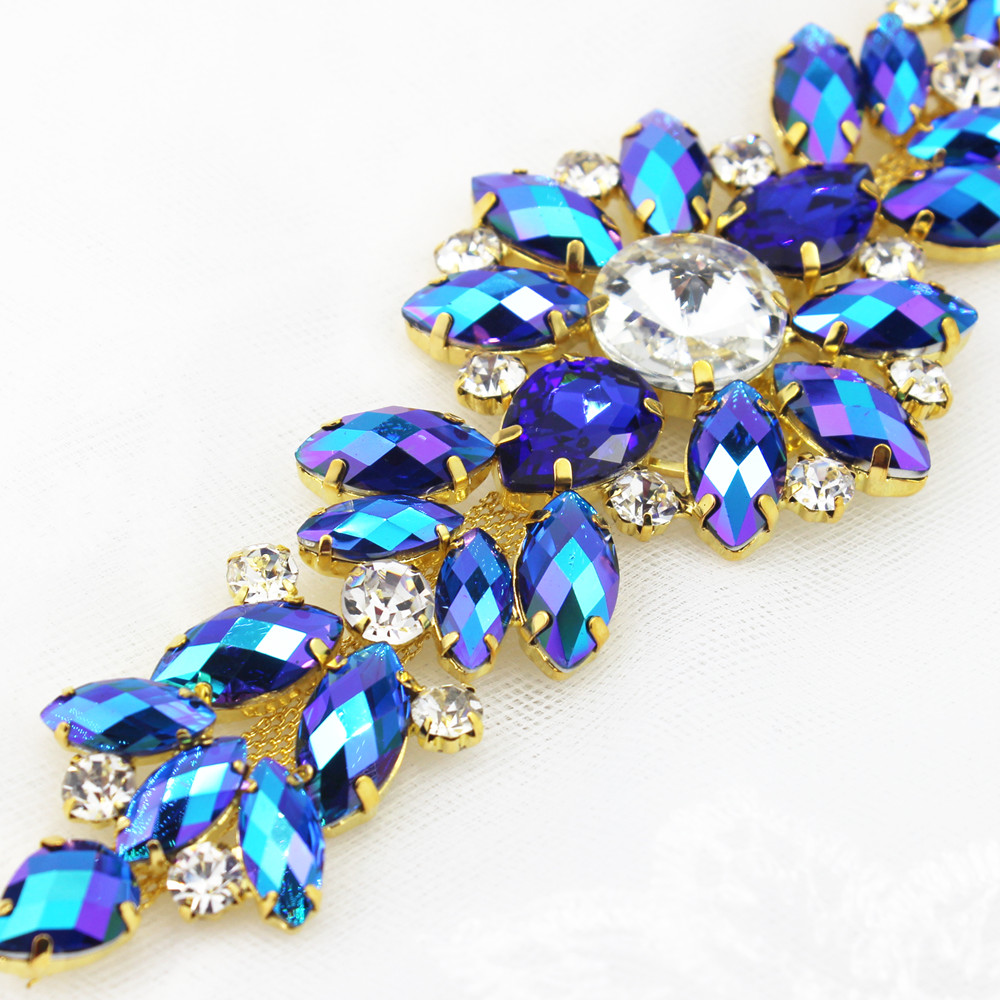 18.2X5.5cm AB sewing on Rhines - Sew On Rhinestone 评论和价格