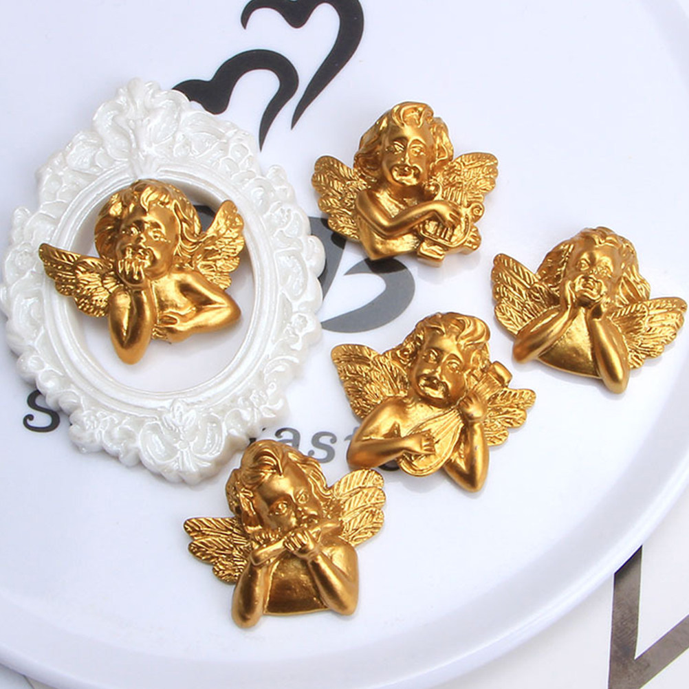 15pcs Resin Angel Accessories  - Craft Embellishments 评论和价格
