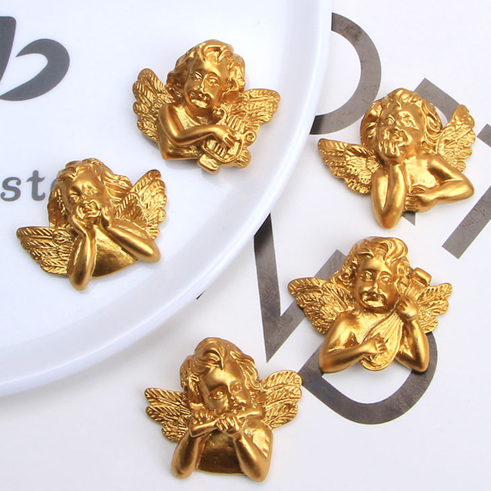 15pcs Resin Angel Accessories  - Craft Embellishments 评论和价格