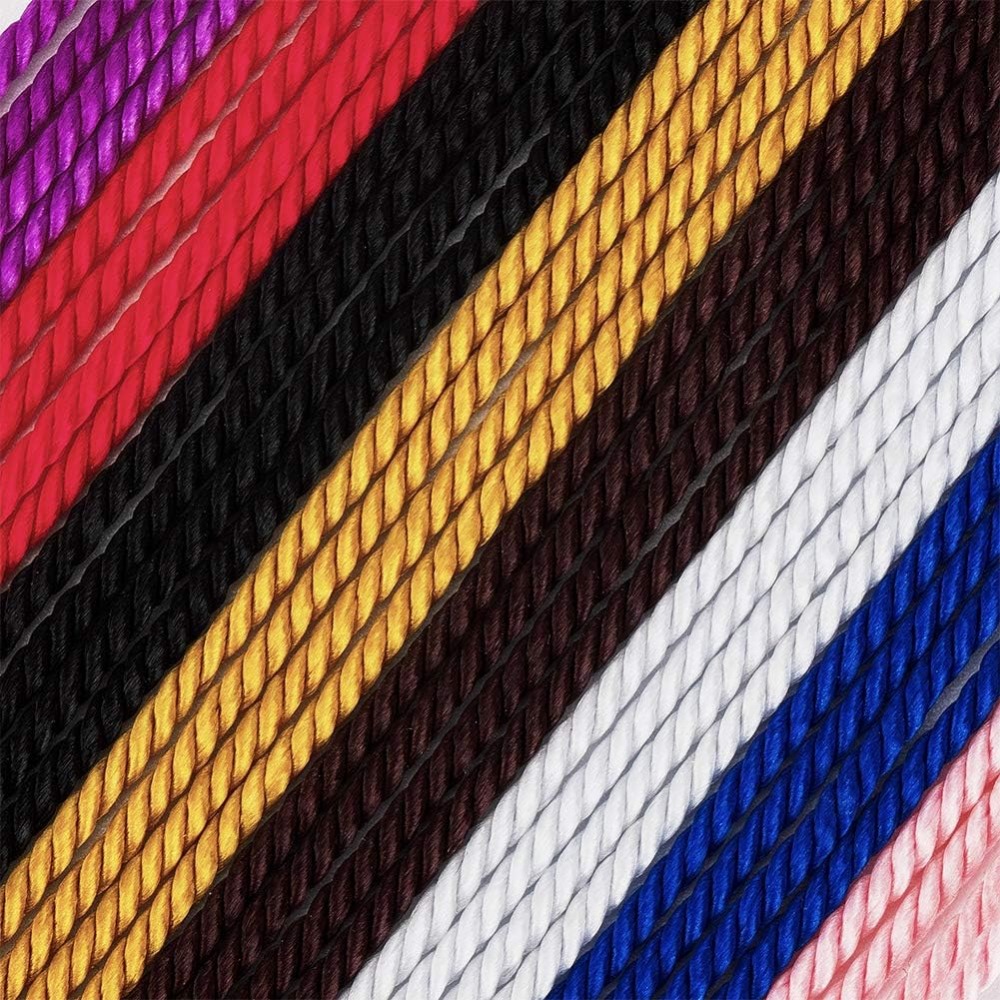 55 Yards 1mm Twisted Satin Nyl - Cord Trim Twisted 评论和价格