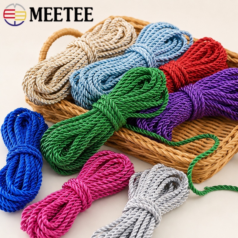 10/20M 5mm 3 Strand Twisted Ny - Cord Trim Twisted 评论和价格