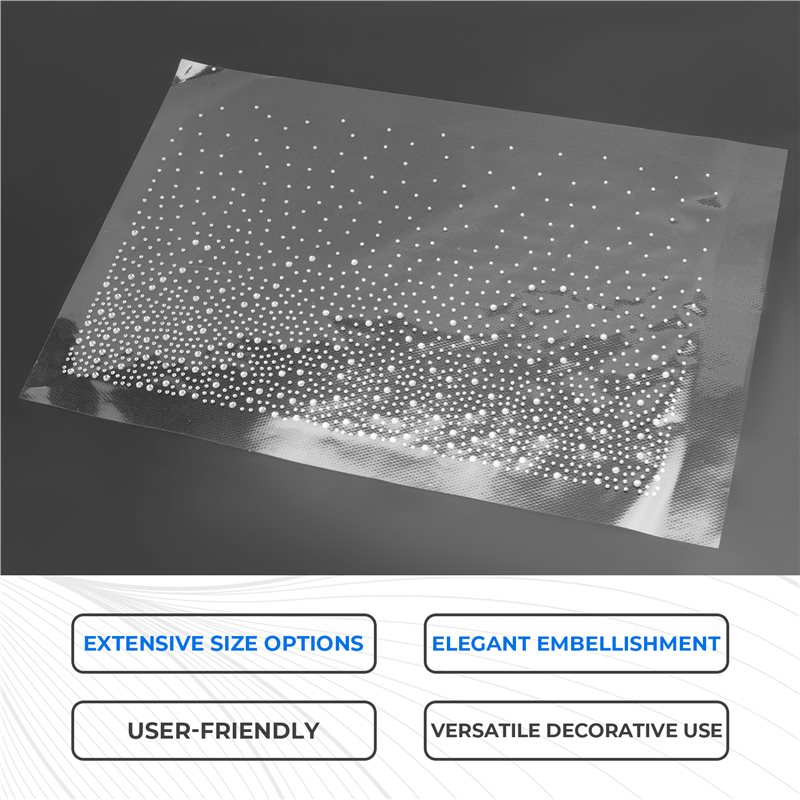 A53Q-Glitter Hotfix Rhinestone - Hotfix Rhinestone Sheet 评论和价格