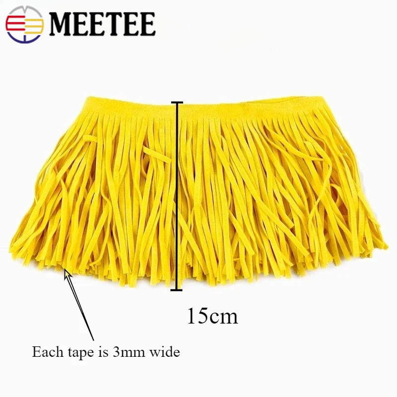 1-5M 15cm Suede Tassel Fringes - Fringe Ribbon Sewing 评论和价格