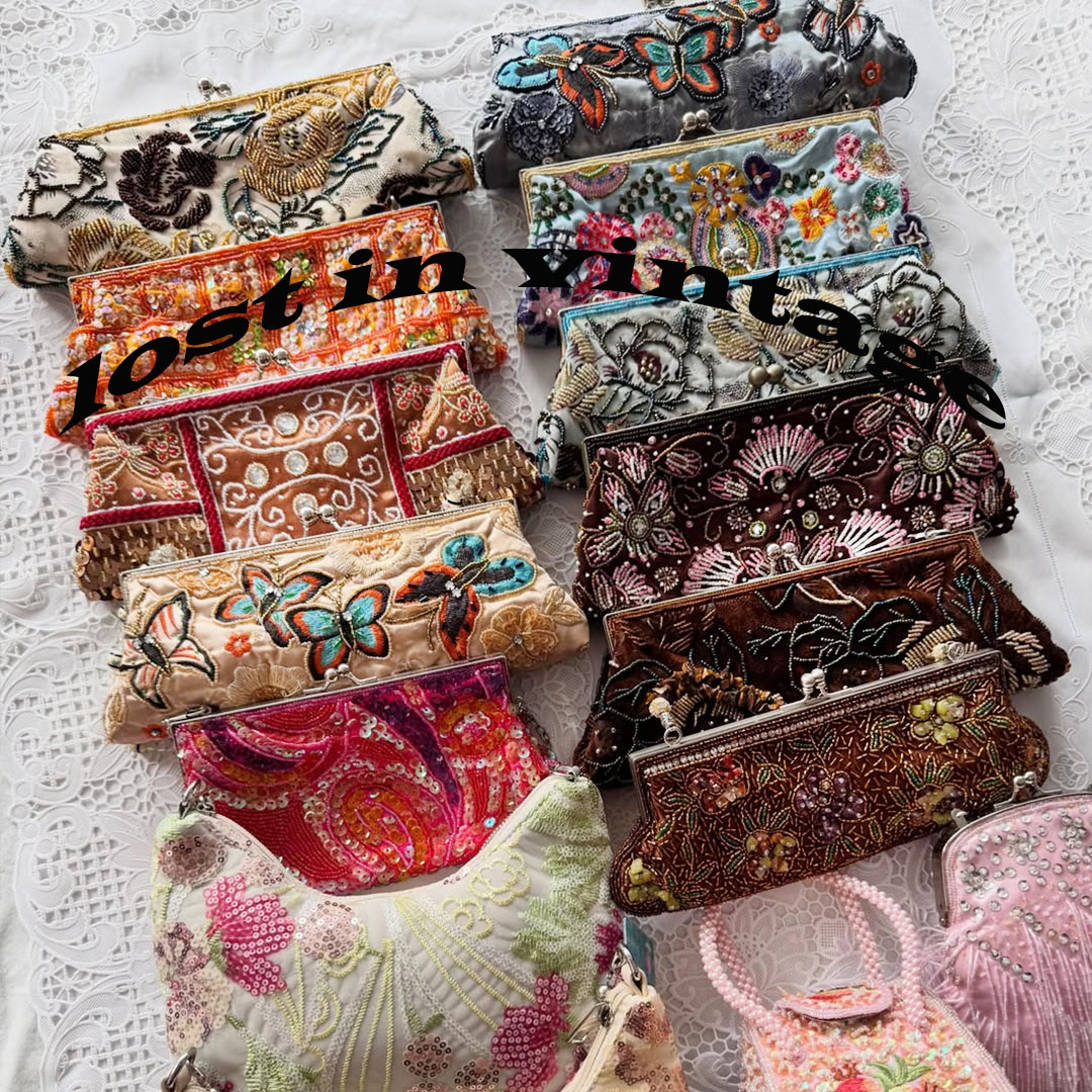 Lost in Vintage Hand-embroider - Applique Patch Flower 评论和价格