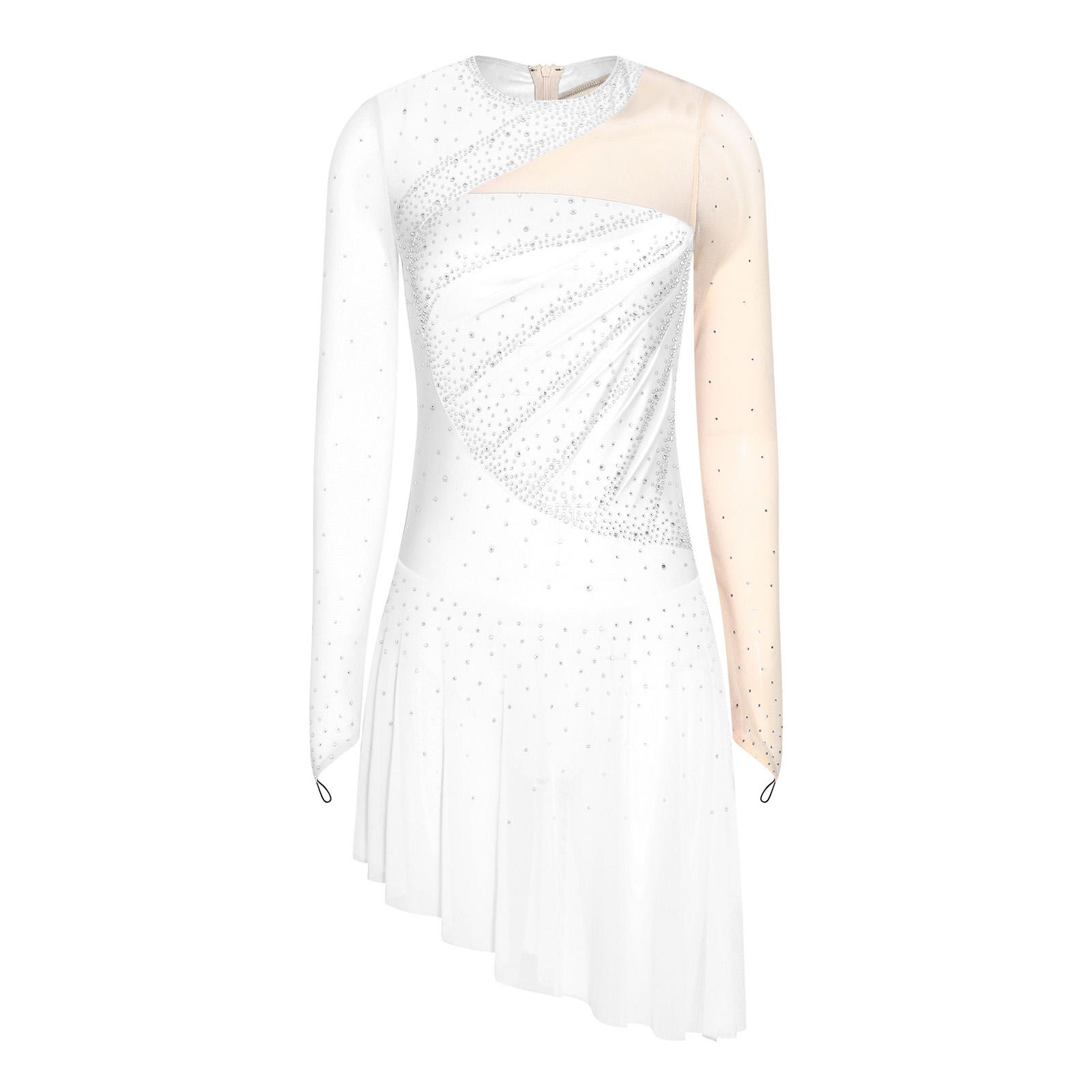 Women Ballet Lyrical Dance Fig - Rhinestone Banding Trim 评论和价格