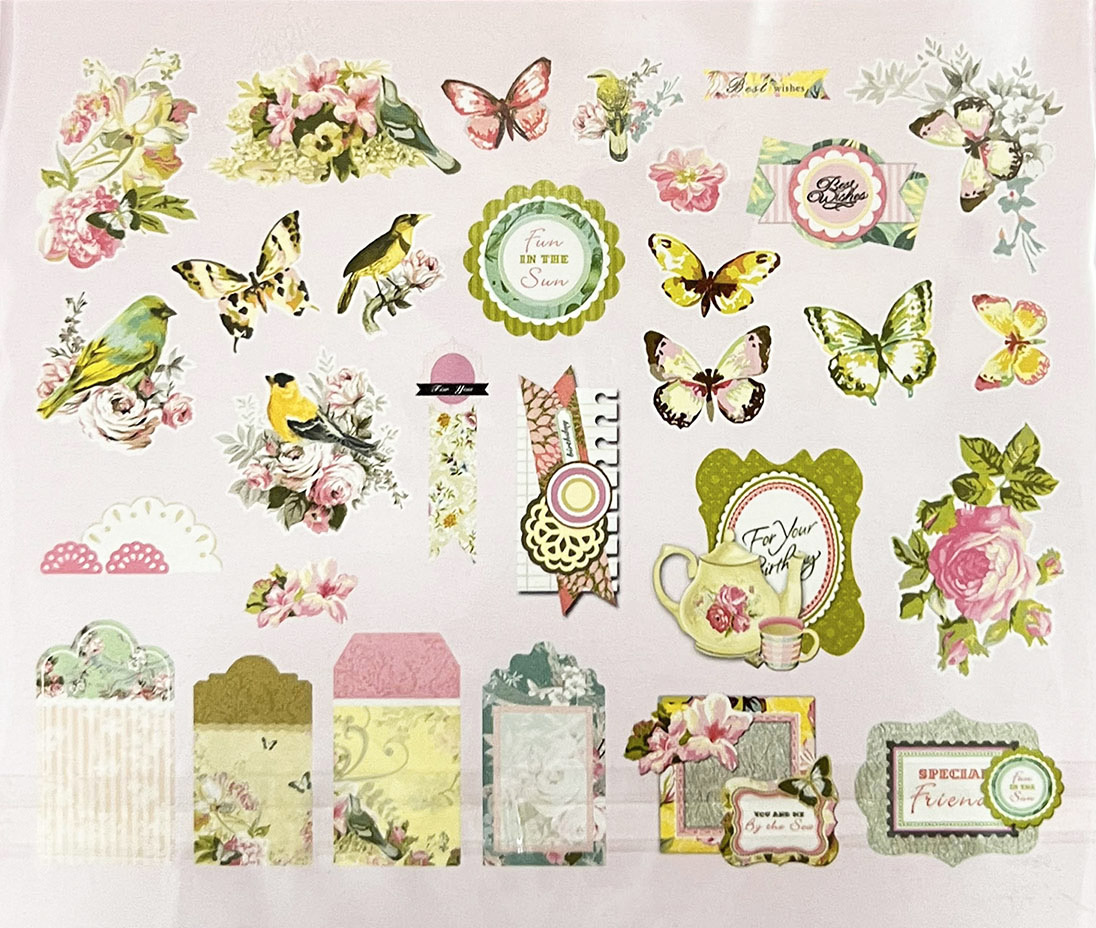 Garden Cardstock Embellishment - Christmas Craft Embellishment 评论和价格