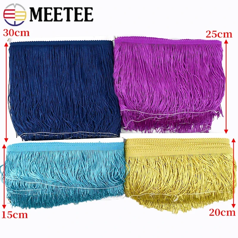 5Yards Meetee 10/15/20/30cm Ta - Fringe Ribbon Sewing 评论和价格