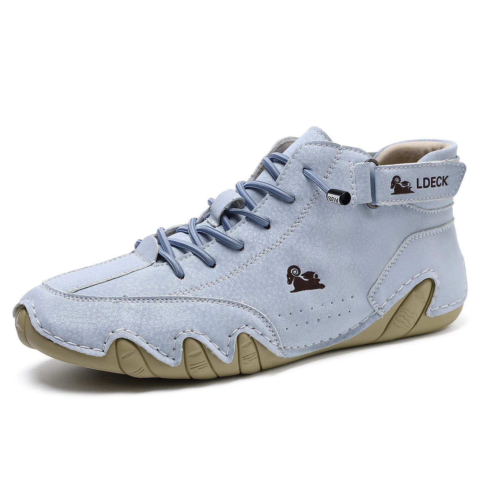 Men's Genuine Leather Shoes An - Guipure Lace Panel 评论和价格