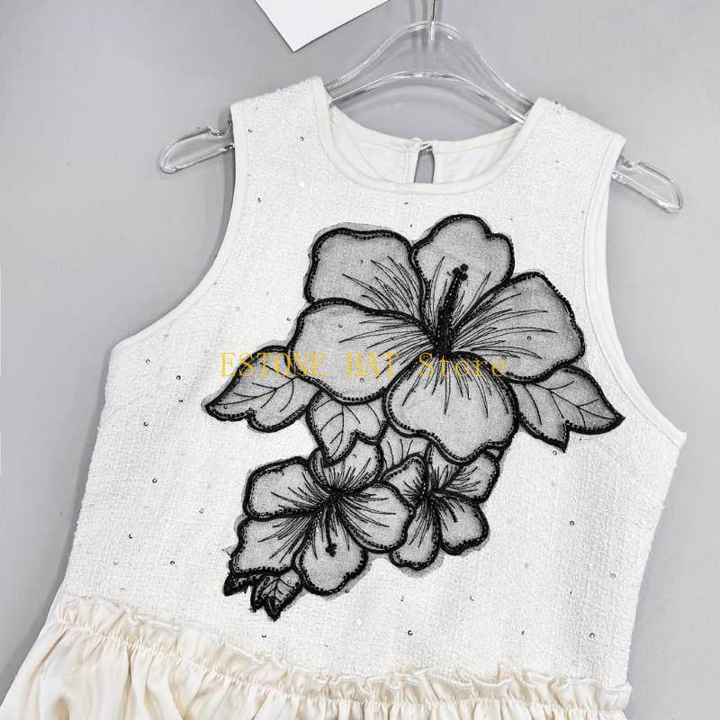 49MF Eye-Catching Flower Tulle - Applique Patch Flower 评论和价格