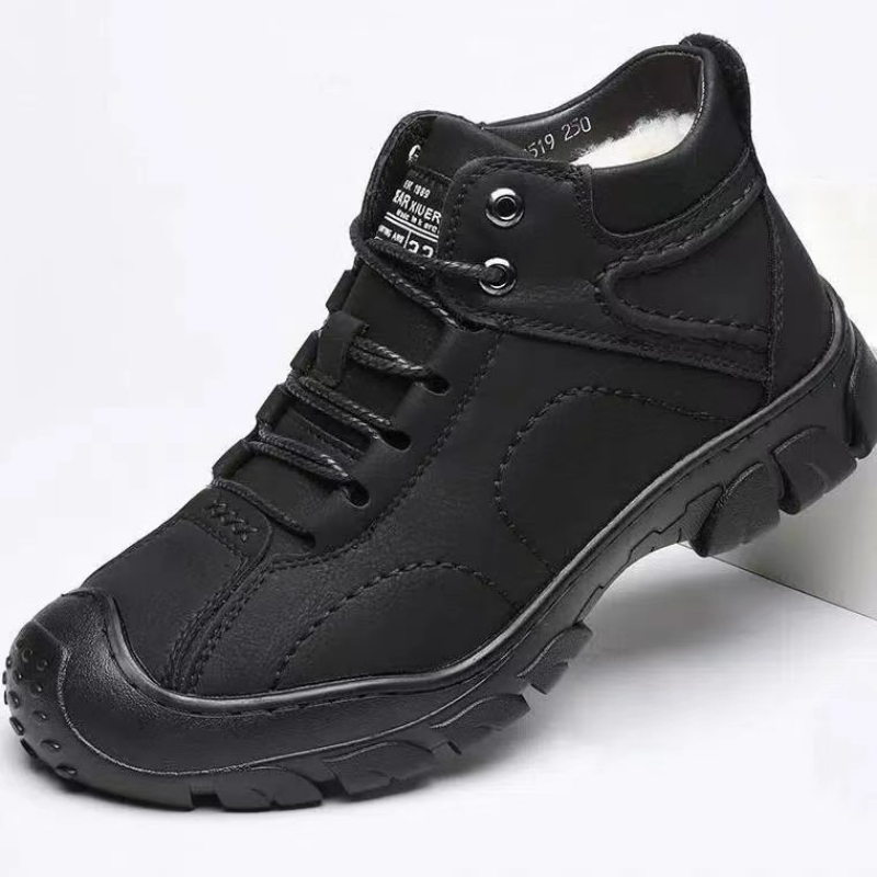 Men's Boots Lace Up Ankle Boot - Guipure Lace Panel 评论和价格