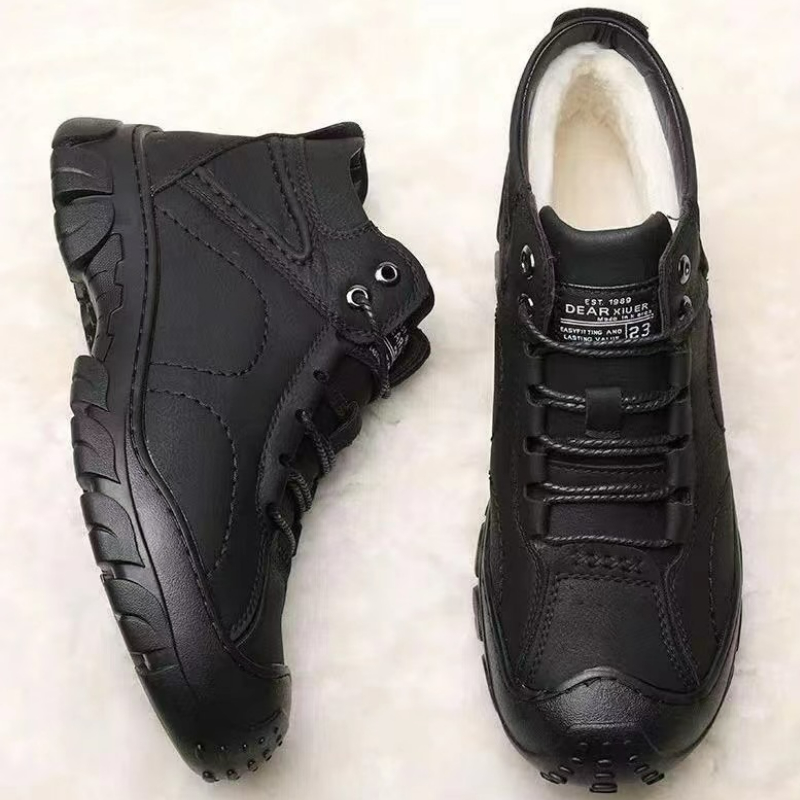 Men's Boots Lace Up Ankle Boot - Guipure Lace Panel 评论和价格
