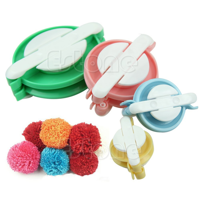 2pcs Pom-Pom Maker for Fluff B - Pom Pom Maker Tool 评论和价格