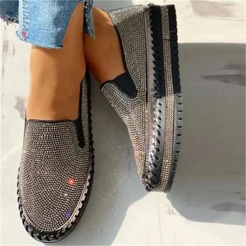 Women Flats Rhinestone Bling S - Sew On Rhinestone 评论和价格