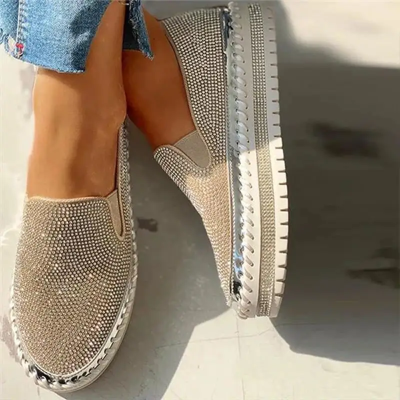 Women Flats Rhinestone Bling S - Sew On Rhinestone 评论和价格
