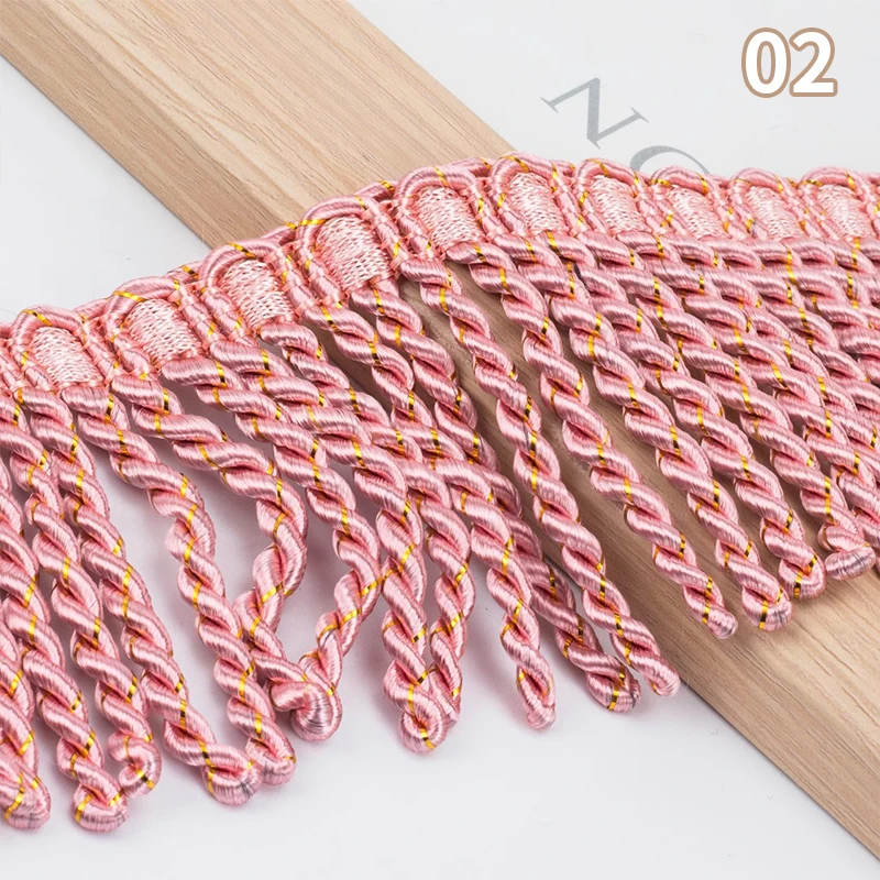 7cm Sofa Fringe Lace Pillow Cu - Cord Trim Twisted 评论和价格
