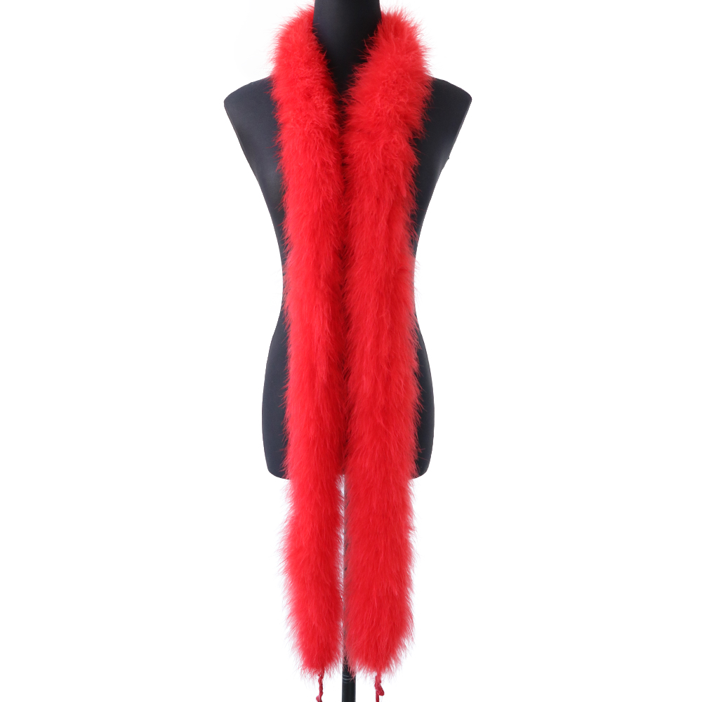 2M 50g Red Fluffy Turkey Marab - Feather Trim Marabou 评论和价格