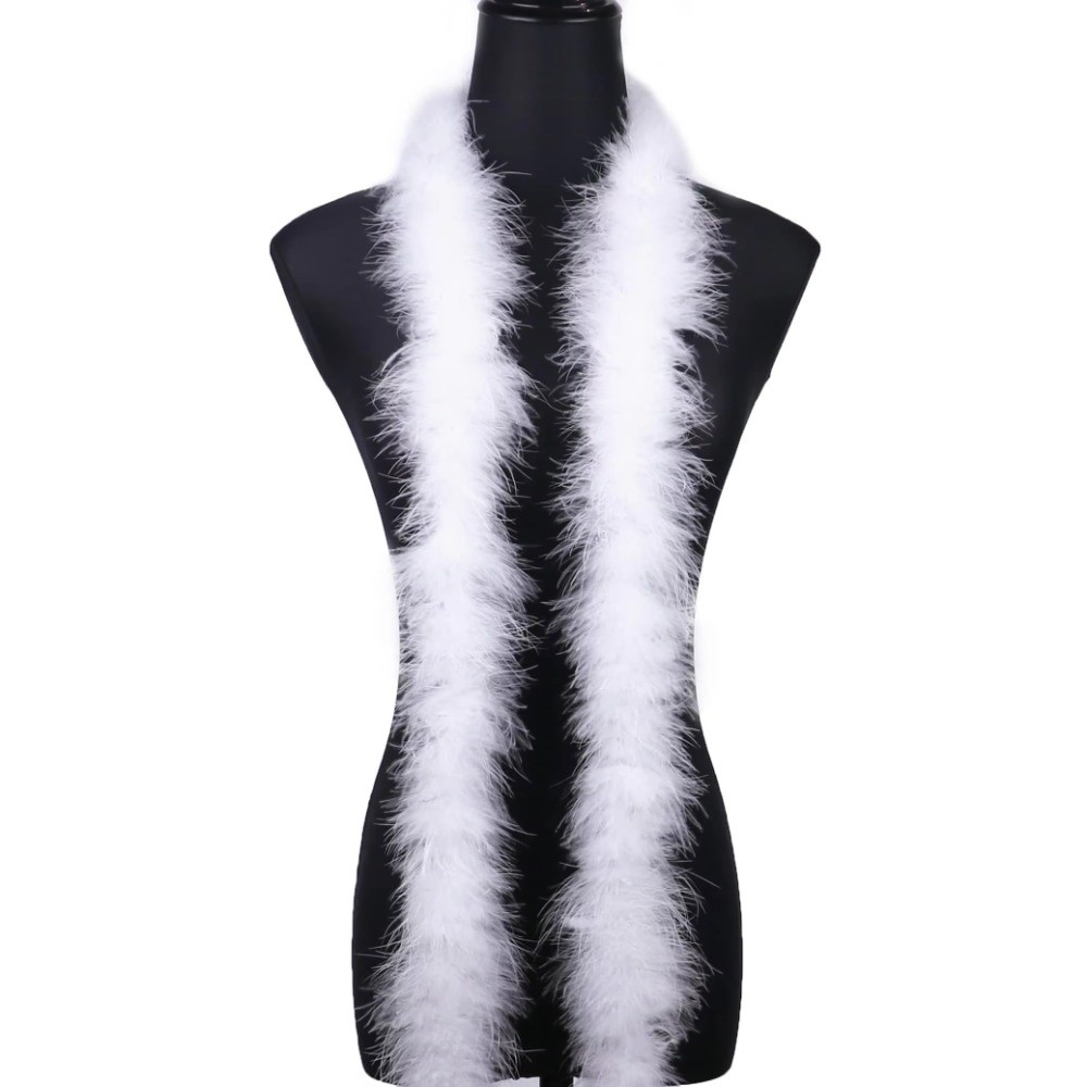 2 Meter Marabou Feather Boa Fa - Feather Trim Marabou 评论和价格