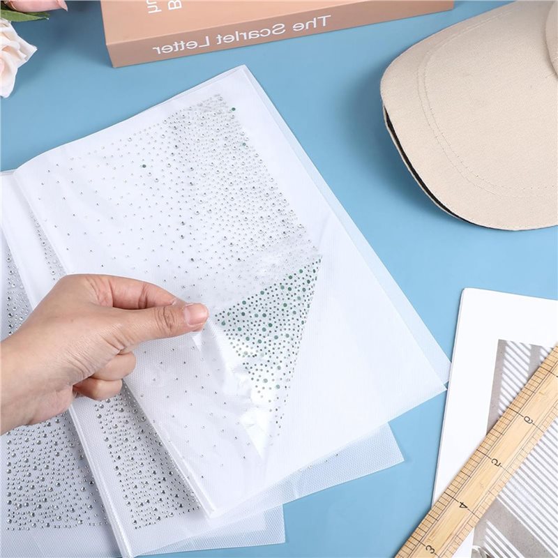 18 Sheets Iron On Rhinestone T - Hotfix Rhinestone Sheet 评论和价格