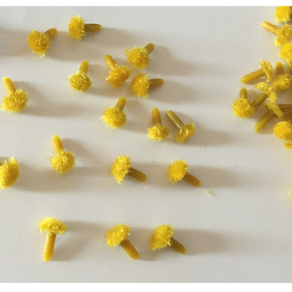 200Pcs Sunflower Stamens Simul - Embellishment Crafts 评论和价格