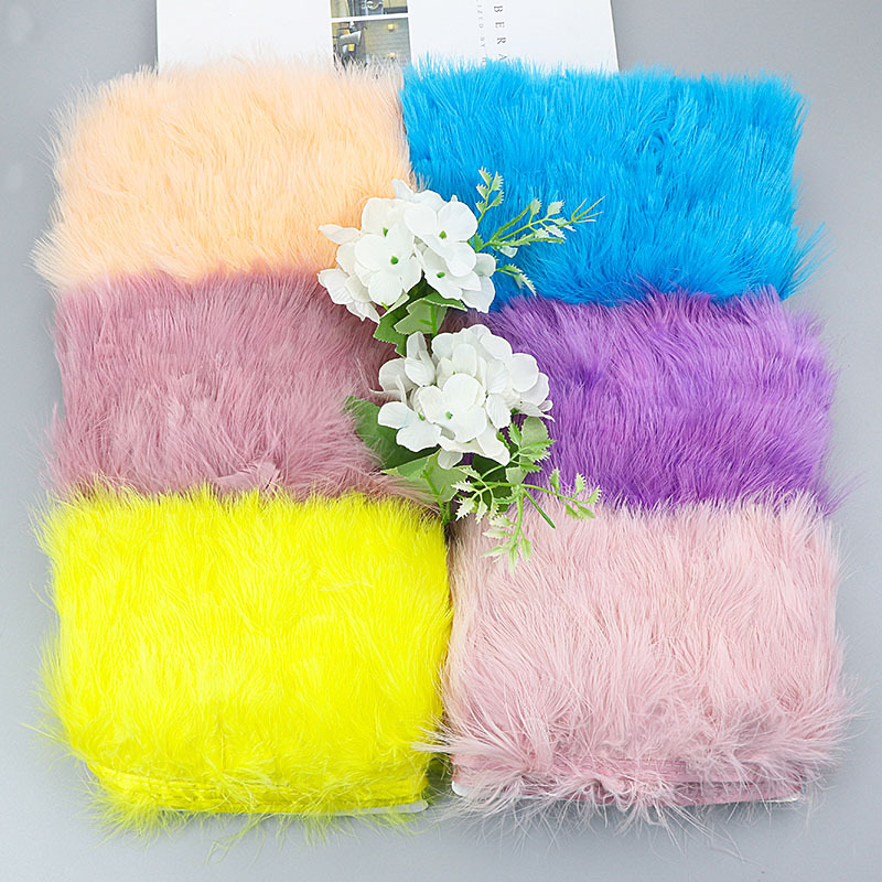 Black White Turkey Feathers Tr - Feather Trim Marabou 评论和价格