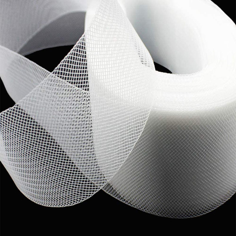 1-10cm Flat Plain Hard Stiff R - Crystal Mesh Fabric 评论和价格
