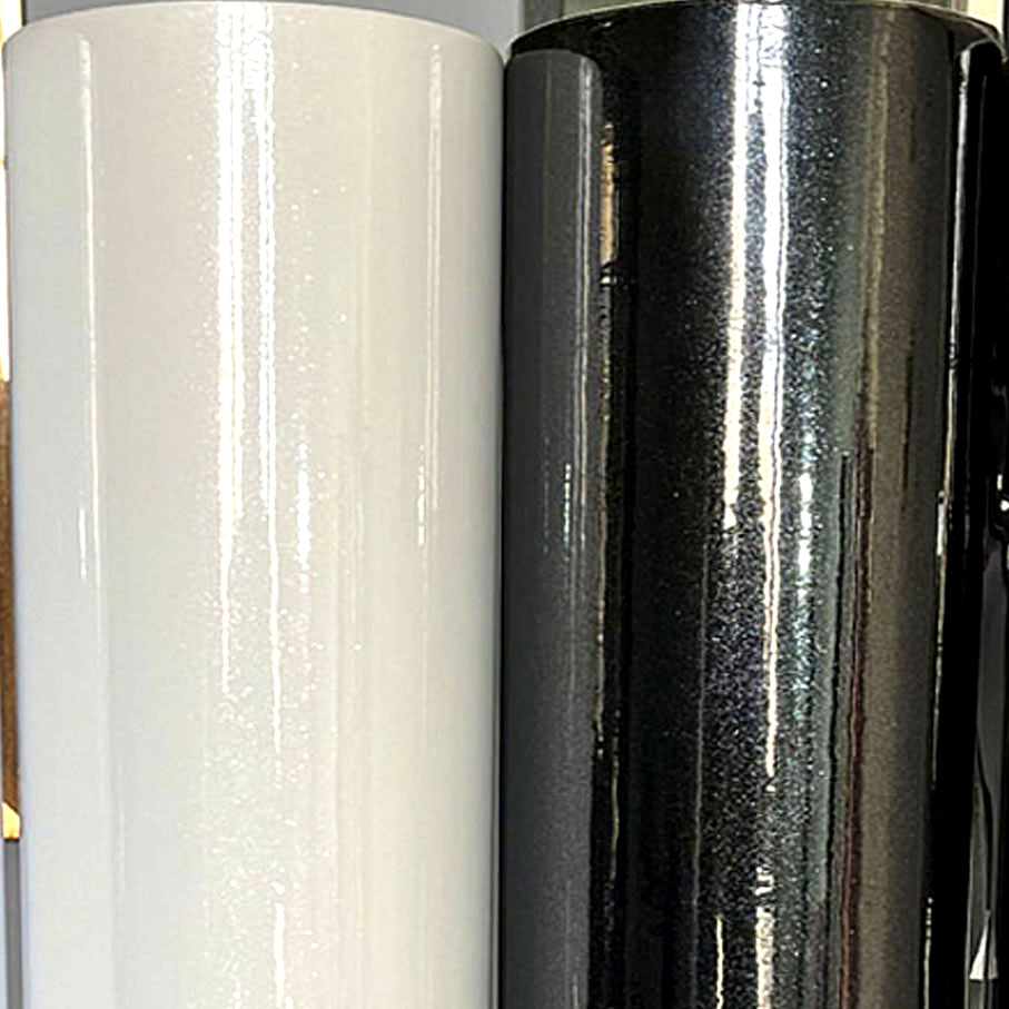 50cm*600cm High Glossy White G - Glitter Vinyl Roll 评论和价格