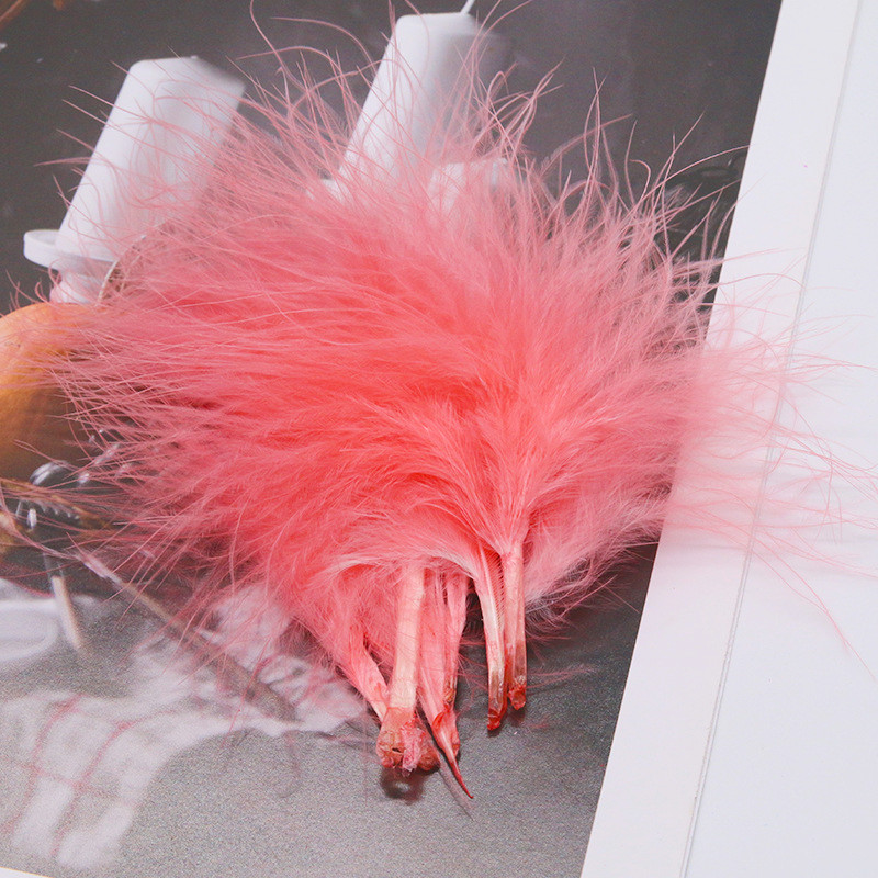 8-12cm Colored Plumas Natural  - Feather Trim Marabou 评论和价格