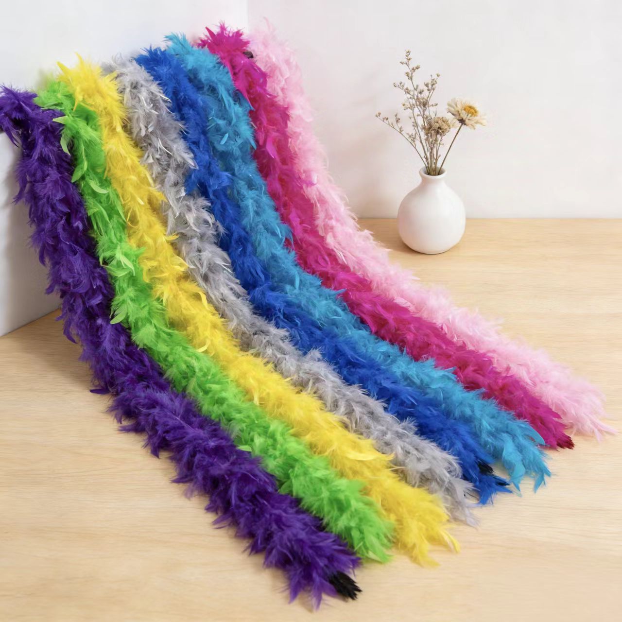 2M Turkey Marabou Feathers Boa - Feather Trim Marabou 评论和价格