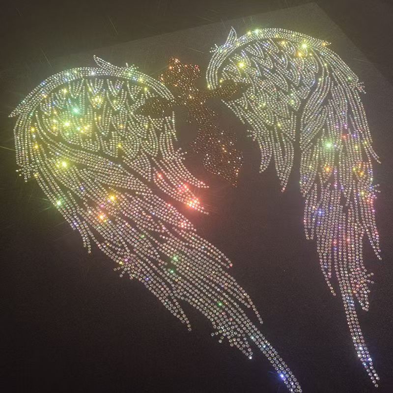Stylish DIY Clothes Stickers:  - Hotfix Rhinestone Sheet 评论和价格