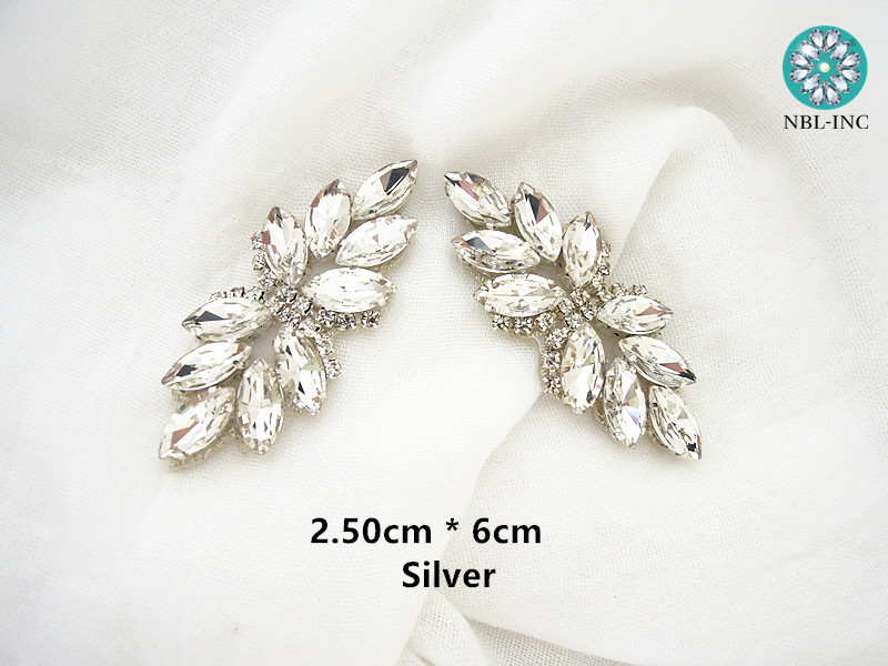 (1PC) Silver gold rhinestone b - Sew On Rhinestone 评论和价格